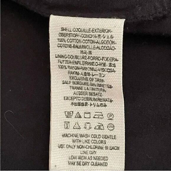 FREE PEOPLE BLACK SLEEVELESS COTTON LINED LACE A- LINE EMBROIDERED DRESS SZ S - Picture 14 of 14